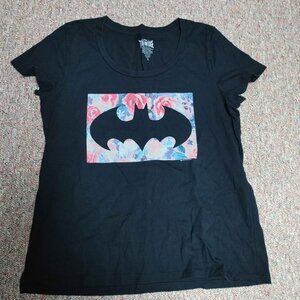 Torrid Batman Floral Graphic Tee size 2
